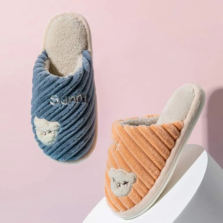 Juwas Shoes Fuzzy Warm Bear Slipper 13 Juwas Shoes Fuzzy Warm Bear Slipper