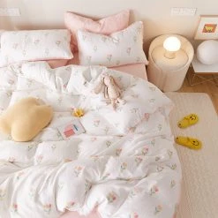 Juwas Flower Field Pastel Beddings Cover Set 29 Juwas Flower Field Pastel Beddings Cover Set