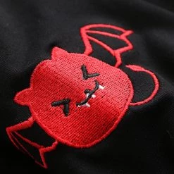 Juwas Little Ghost Devil Oversized Hoodie CLOTHING