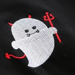 Juwas Little Ghost Devil Oversized Hoodie CLOTHING