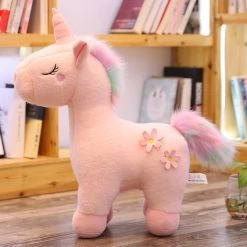 Juwas.com Online Store Kawaii Unicorn Rainbow Tail Plush Toy NEW ARRIVAL