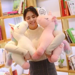 Juwas.com Online Store Kawaii Unicorn Rainbow Tail Plush Toy NEW ARRIVAL