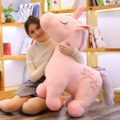 Juwas.com Online Store Kawaii Unicorn Rainbow Tail Plush Toy NEW ARRIVAL