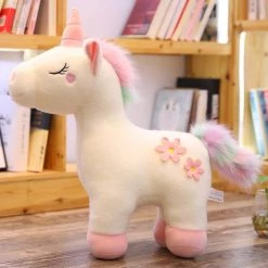 Juwas.com Online Store Kawaii Unicorn Rainbow Tail Plush Toy NEW ARRIVAL