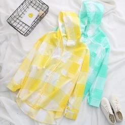 Juwas.com Online Store Candy Color Sunscreen Sleeves Hoodie