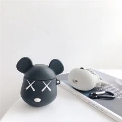 Juwas.com Online Store NEW ARRIVAL Cute Bear Design Protective Case For Airpods 1 2