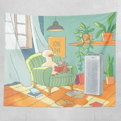 Juwas NEW ARRIVAL “Life Of A Duck” Series Wall Tapestry