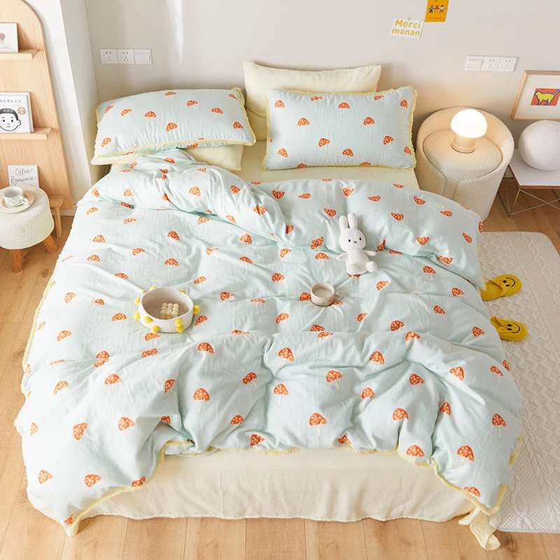 Juwas Flower Field Pastel Beddings Cover Set 7 Juwas Flower Field Pastel Beddings Cover Set