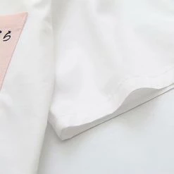 Juwas Cute Japanese Cat Pocket Button Up Shirt NEW ARRIVAL