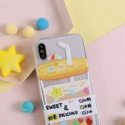 Juwas.com Online Store NEW ARRIVAL Sweet & Delicious Milk Tea IPhone Case