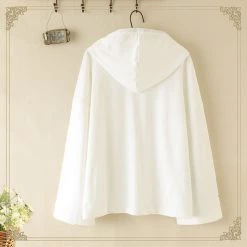 Juwas Kawaii Japanese Fox Oversize Hoodie NEW ARRIVAL