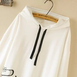 Juwas Kawaii Japanese Fox Oversize Hoodie NEW ARRIVAL
