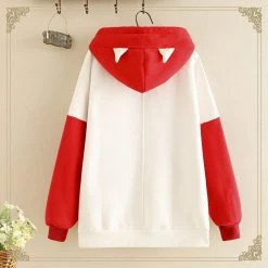 Juwas Cat Fish Pocket Warm Hoodie NEW ARRIVAL