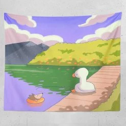 Juwas NEW ARRIVAL “Life Of A Duck” Series Wall Tapestry