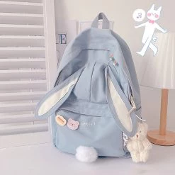 Juwas Bunny Ears Pastel Backpack Bag