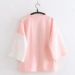 Juwas NEW ARRIVAL Japanese Two-Toned Fruit Long Sleeve T-shirt