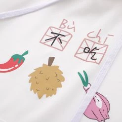 Juwas Cute Print Pocket Hoodie