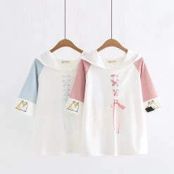 Juwas Working Hamster Laced Hoodie T-shirt NEW ARRIVAL