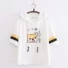 Juwas NEW ARRIVAL Japanese Style Shiba Inu Hoodie T-Shirt