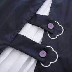 Juwas Kawaii Cat Pleated Mini Skirt