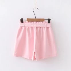 Juwas NEW ARRIVAL Sweet Squirrels Heart Pink Shirt And Shorts