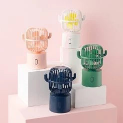 Juwas Hope Cactus Auto-Rotation Mini Fan