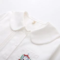 Juwas Kawaii Mr. Rabbit School Uniform Top And Plaid Skirt NEW ARRIVAL