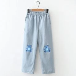 Juwas Kawaii Care Bear Pastel Capri Pants CLOTHING