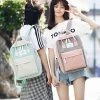 Juwas.com Online Store Ulzzang Pastel Color Block Backpack NEW ARRIVAL