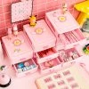 Juwas.com Online Store Kawaii Star Wand Symbol Multi Layer Organizer NEW ARRIVAL