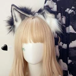 Juwas Cute Furry Fox Ears Headband NEW ARRIVAL