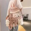 Juwas 3D Cartoon Bunny School Backpack