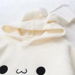 Juwas Bunny Ear Crossbody Bag Sweatshirt