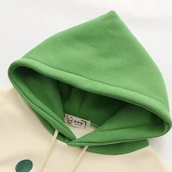 Juwas CLOTHING Cartoon Monster Warm Hoodie