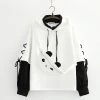 Juwas Cute Panda Fake Bag Hoodie NEW ARRIVAL