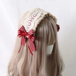 Juwas Kawaii Lolita Red Headband Collection