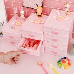 Juwas.com Online Store Kawaii Star Wand Symbol Multi Layer Organizer NEW ARRIVAL