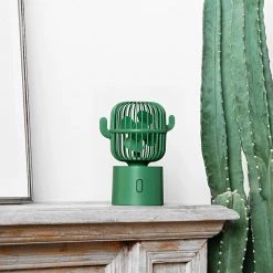 Juwas Hope Cactus Auto-Rotation Mini Fan