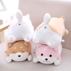 Juwas Cute Shiba Inu Dog Stuffed Soft Plush Toys