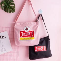 Juwas.com Online Store Japanese Harajuku Canvas Crossbody Bag