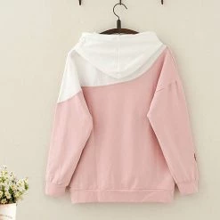 Juwas.com Online Store NEW ARRIVAL Kawaii Rabbit Carrot Cotton Fleece Hoodie