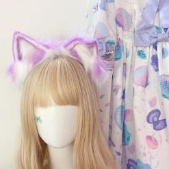 Juwas Cute Furry Fox Ears Headband NEW ARRIVAL