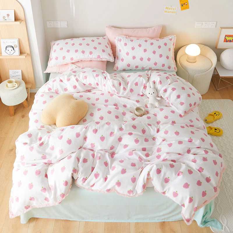 Juwas Flower Field Pastel Beddings Cover Set 13 Juwas Flower Field Pastel Beddings Cover Set