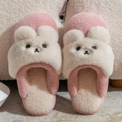 Juwas Cartoon Bear Cotton Slippers 17 Juwas Cartoon Bear Cotton Slippers