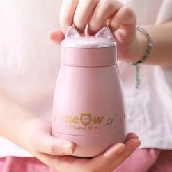 Juwas.com Online Store Kitty Cat Vacuum Flask Bottle NEW ARRIVAL