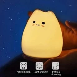 -Juwas Cute Cat Night Lamp
