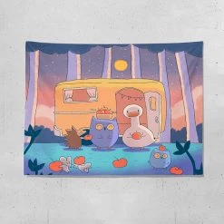 Juwas NEW ARRIVAL “Life Of A Duck” Series Wall Tapestry