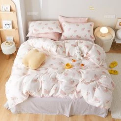 Juwas Flower Field Pastel Beddings Cover Set 23 Juwas Flower Field Pastel Beddings Cover Set