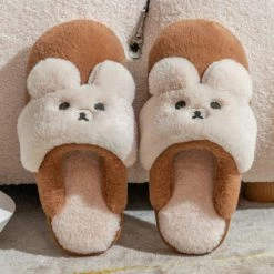 Juwas Cartoon Bear Cotton Slippers 19 Juwas Cartoon Bear Cotton Slippers
