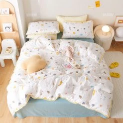 Juwas Flower Field Pastel Beddings Cover Set 20 Juwas Flower Field Pastel Beddings Cover Set